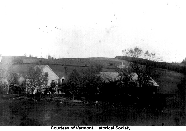 Robert Blair farm in the early 1800's